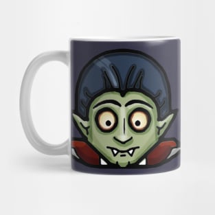 Cute Count Dracula Vampire Mug